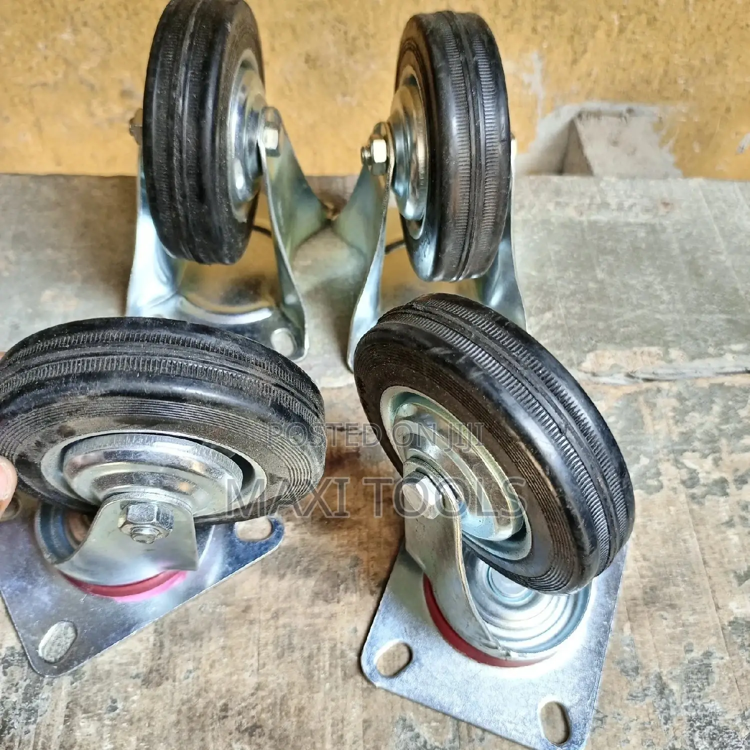 4" Robber Casters