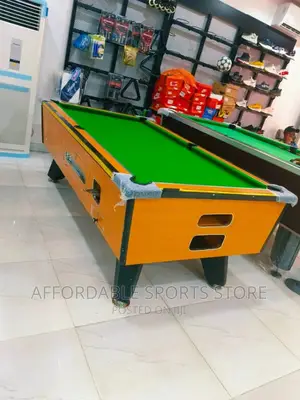 7ft Affordable Classic Coin Snooker With 30 Coins