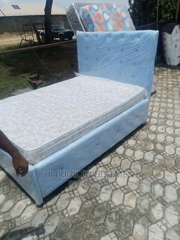 4.5 by 6 Quality Bedframe and Mattress