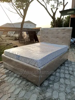 4.5 by 6 LEATHER QUALITY BEDFRAME