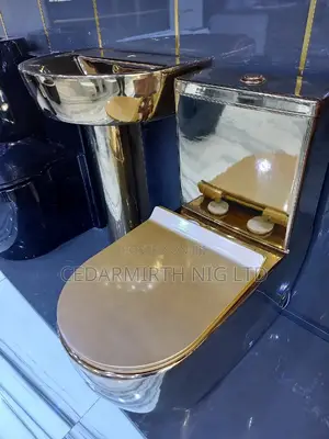 Gold Water Closet