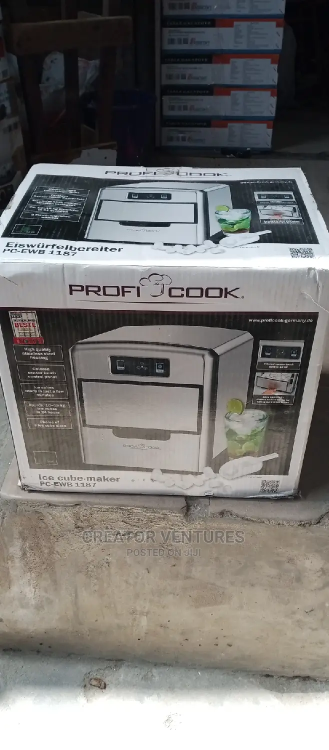 PROFI COOK Ice Cube Maker Machine,5 In1,Very Durable,