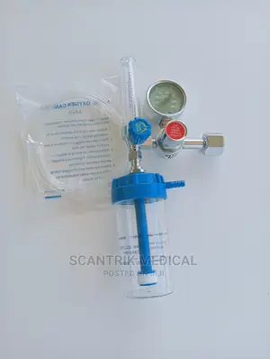 Hospital Oxygen Flow Meter, Flow Rate: 0-15 L/Min