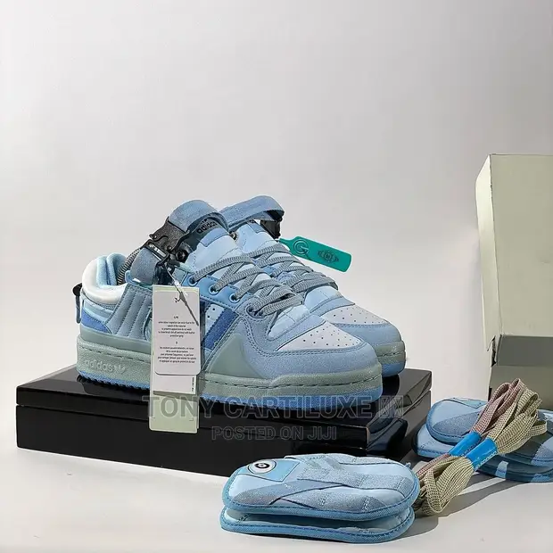 Adidas Forum X Bad Bunny 'Blue'* for sale - TONY CARTILUXE   Price:   48,500 on Jiji.ng [Surulere]