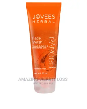 Jovees Herbal Papaya Face Wash, Deep Moisturizing Facewa