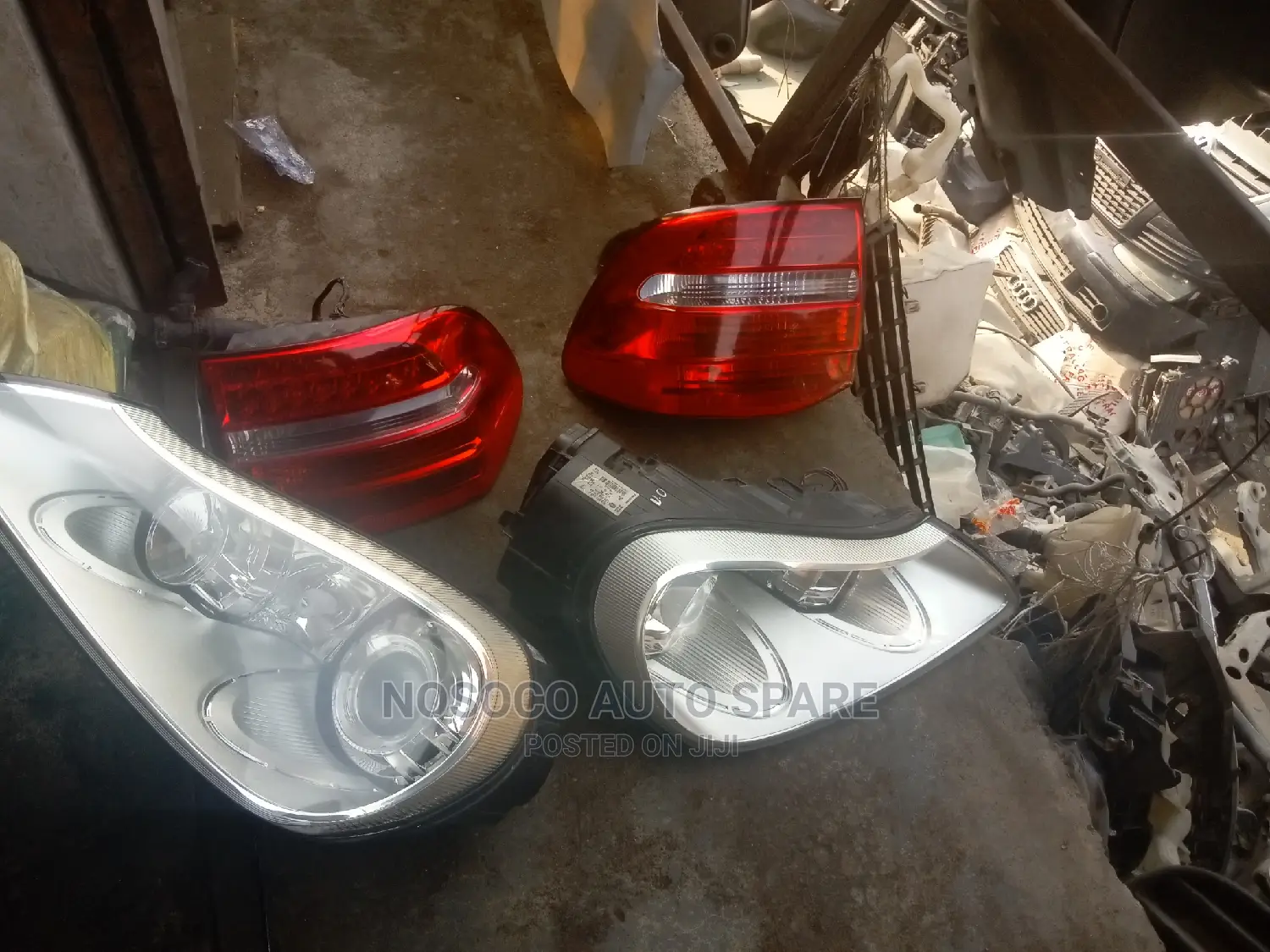 Front And Back Light Porsche Cayenne 2010
