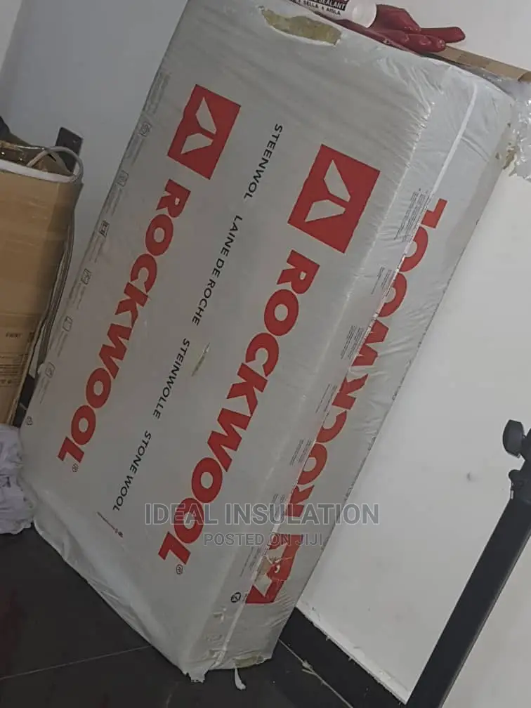 Rockwool Slab Insulation 1.2mx0.6mx6pcs, 100density