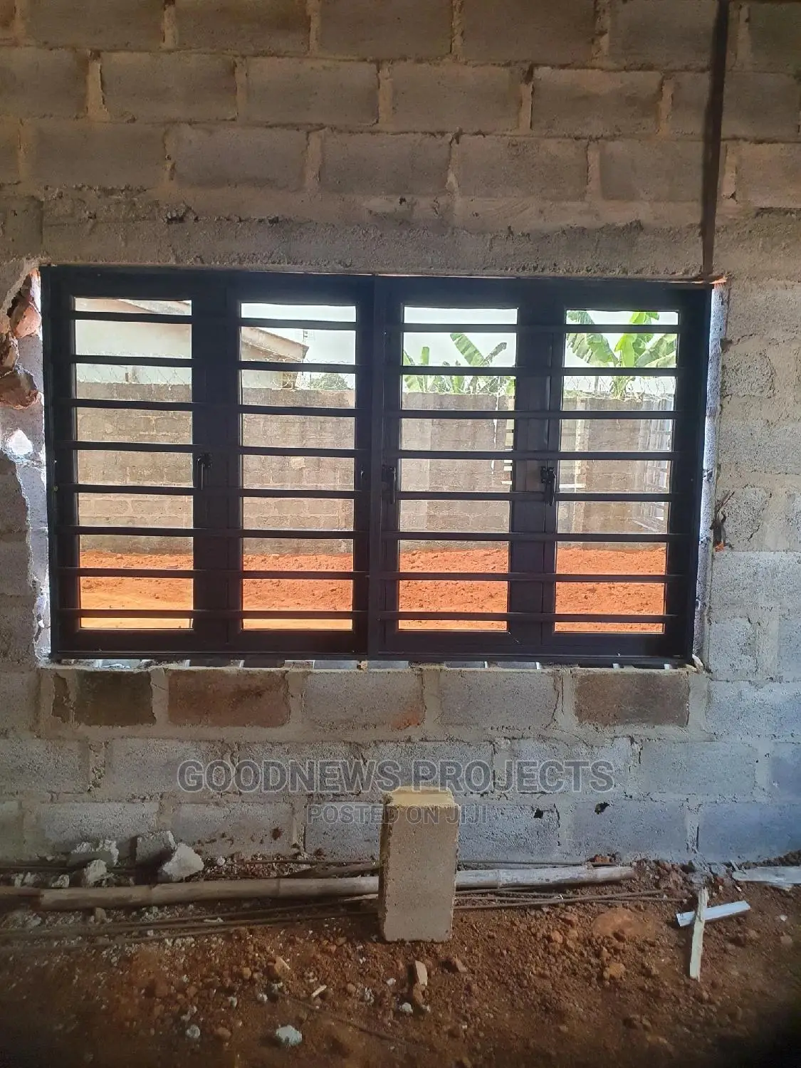 4panels Aluminium Casement Window