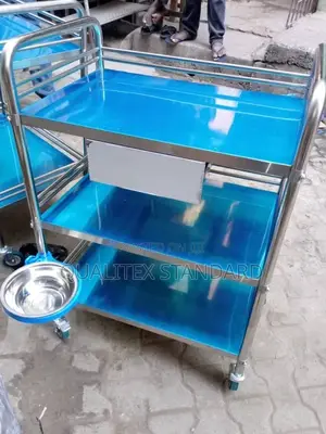 Dressing Trolley 3 Step With Drawer