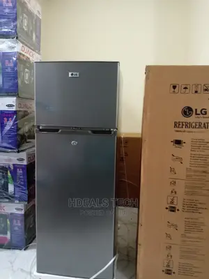 LG Standing Refrigerator, Double Door, Top Freezer, CG-350.