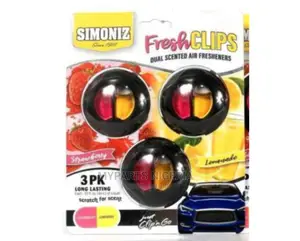 Simoniz Dual Scented Strawberry Lemonade Air Freshner