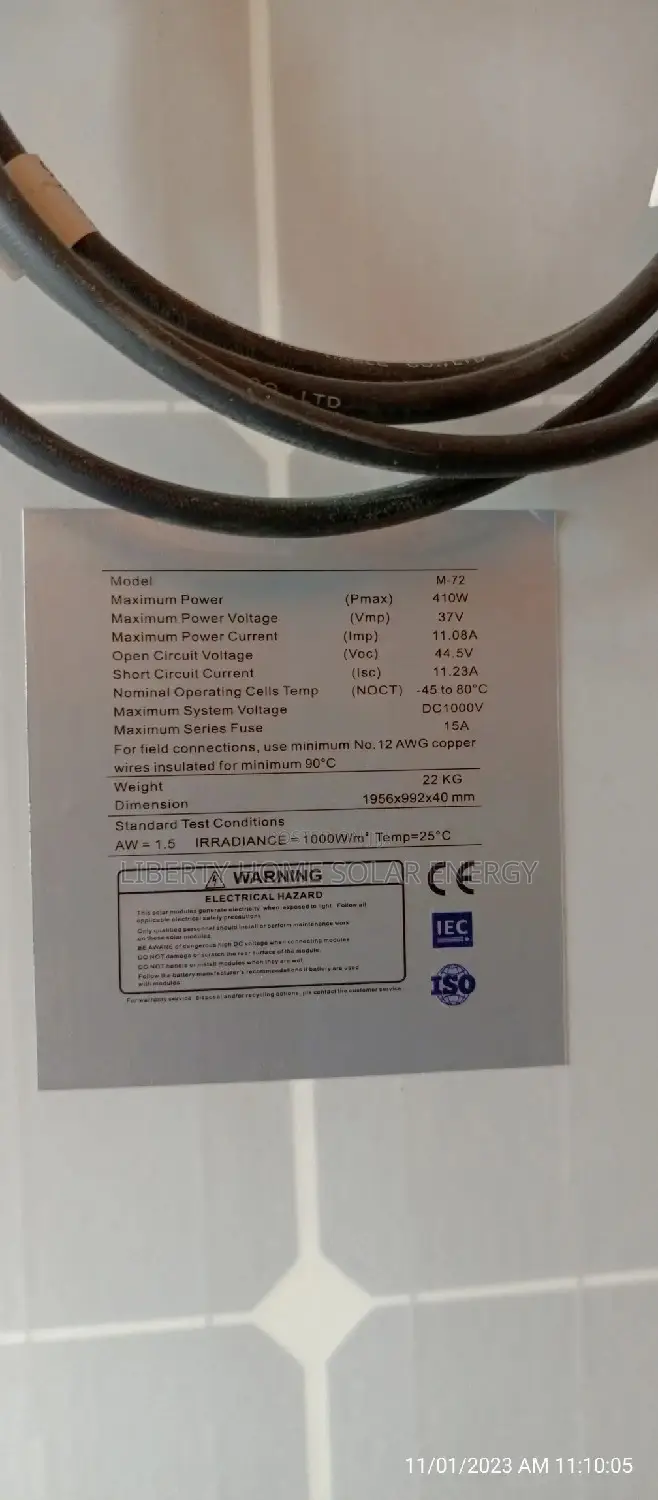 410w Mono Solar Panel
