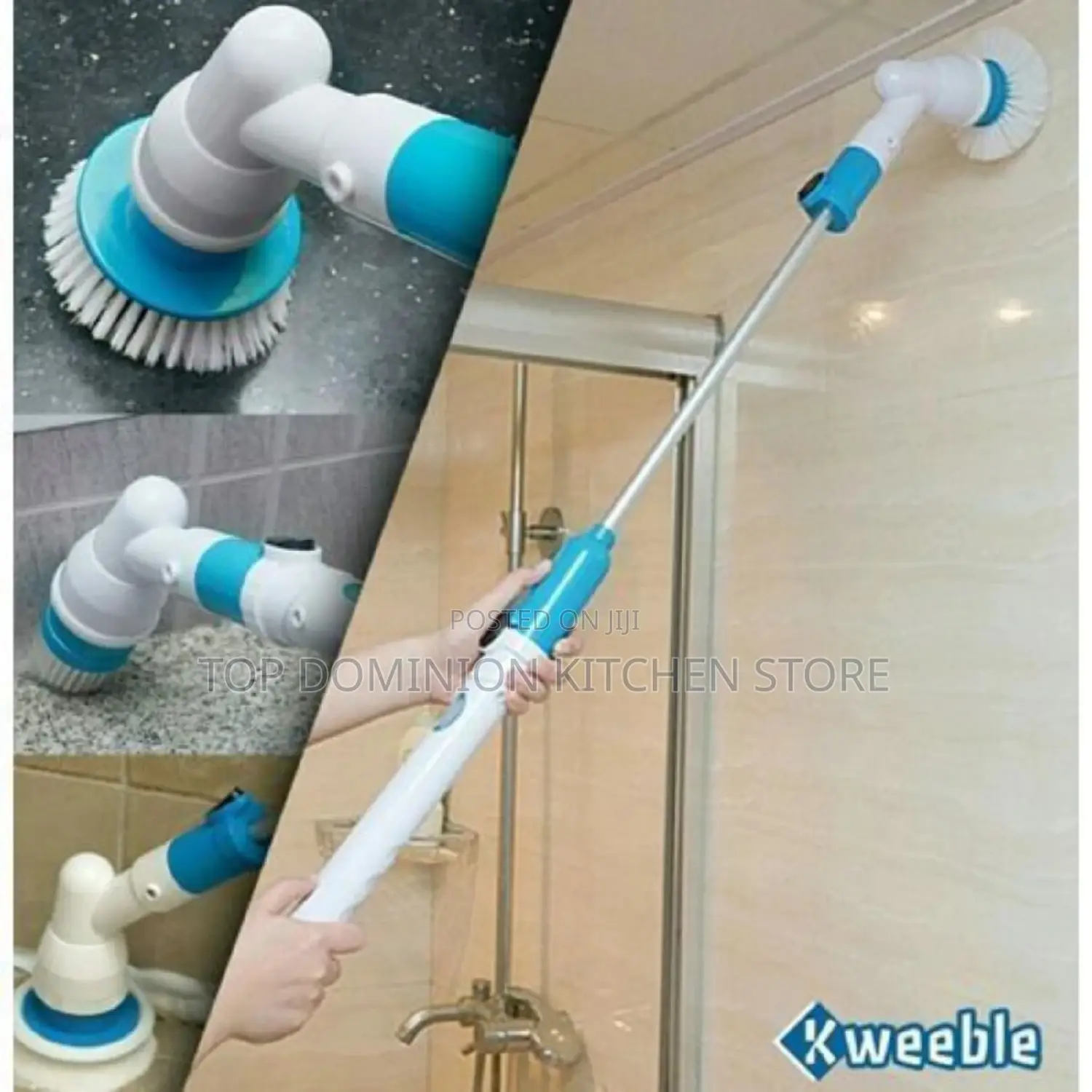 Rechargable Spin Scrubber