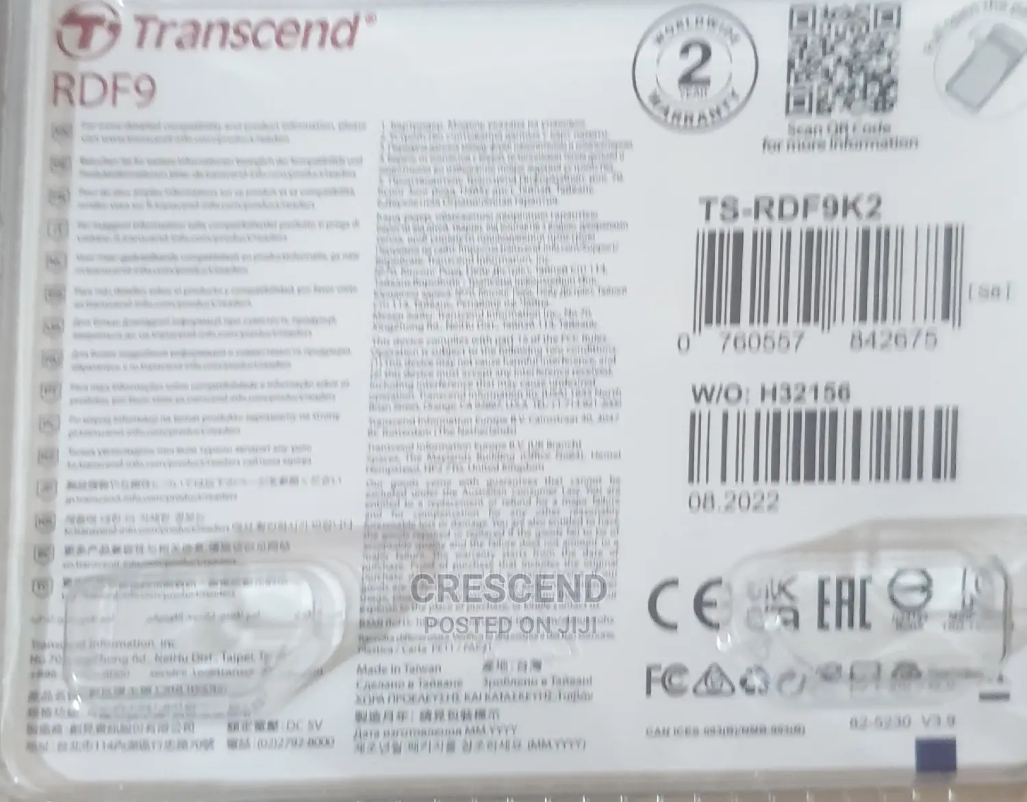 Transcend Usb 3.1 Card Reader Rdf9
