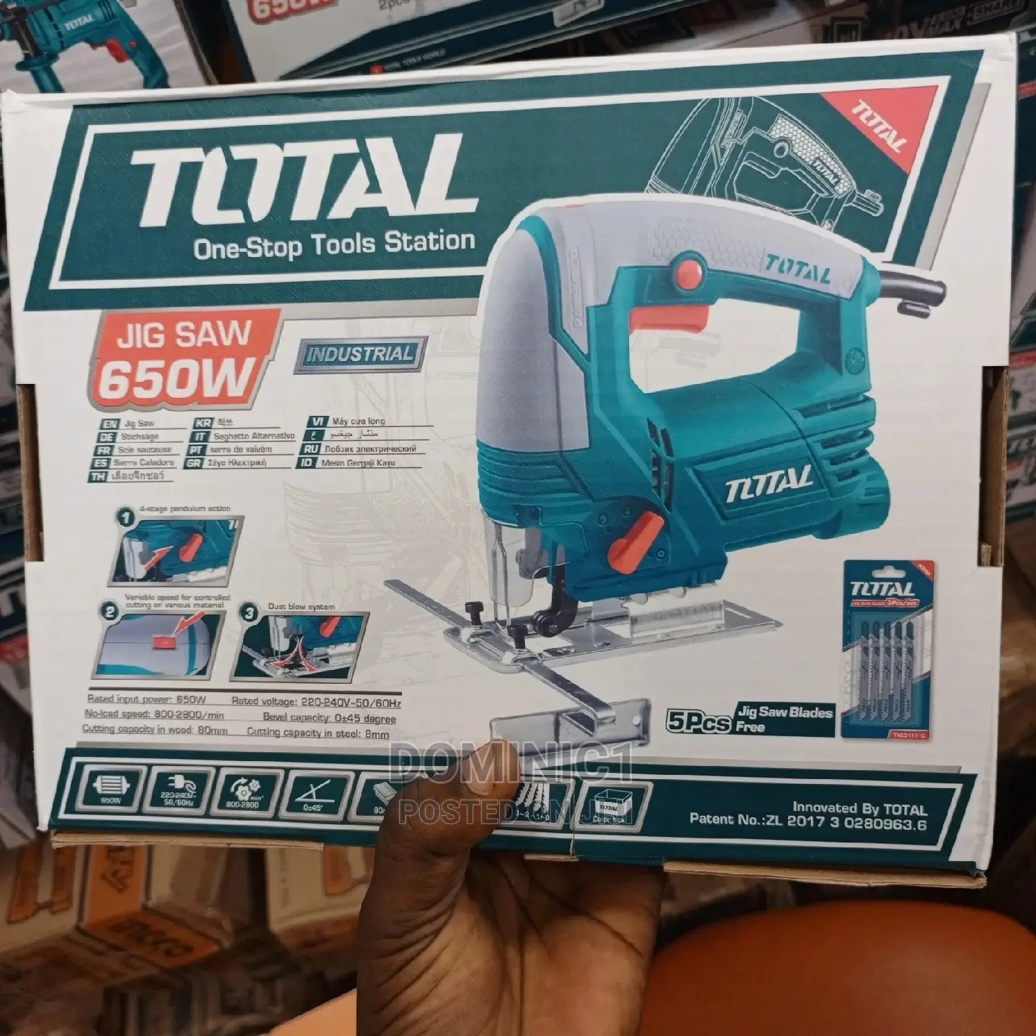 Total Jig Saw Machine