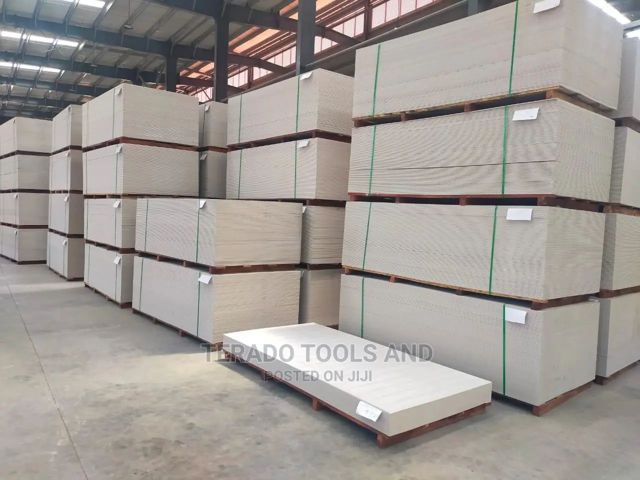Cement Boards in Central Business District Building Materials, Terado