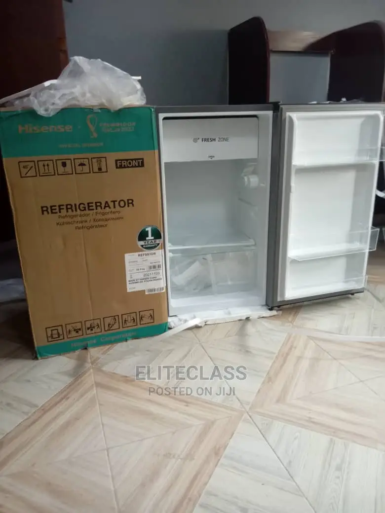 Hisense 90litre Brand New Refrigerator- ( Silver)| 093DR