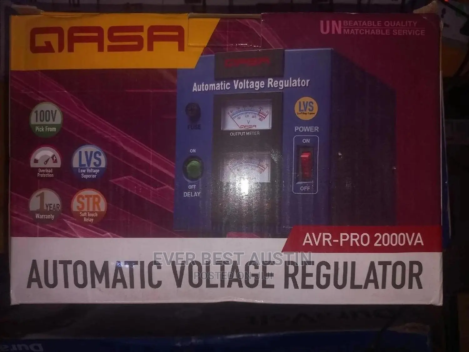 Qasa 2000watts Stabilizer