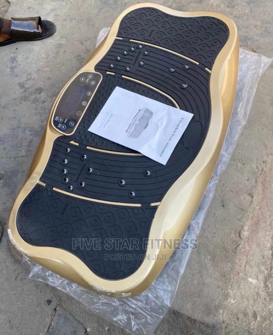 Platform Massager With Hand Rope