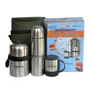Stainless Steel Food Flask (5in 1)