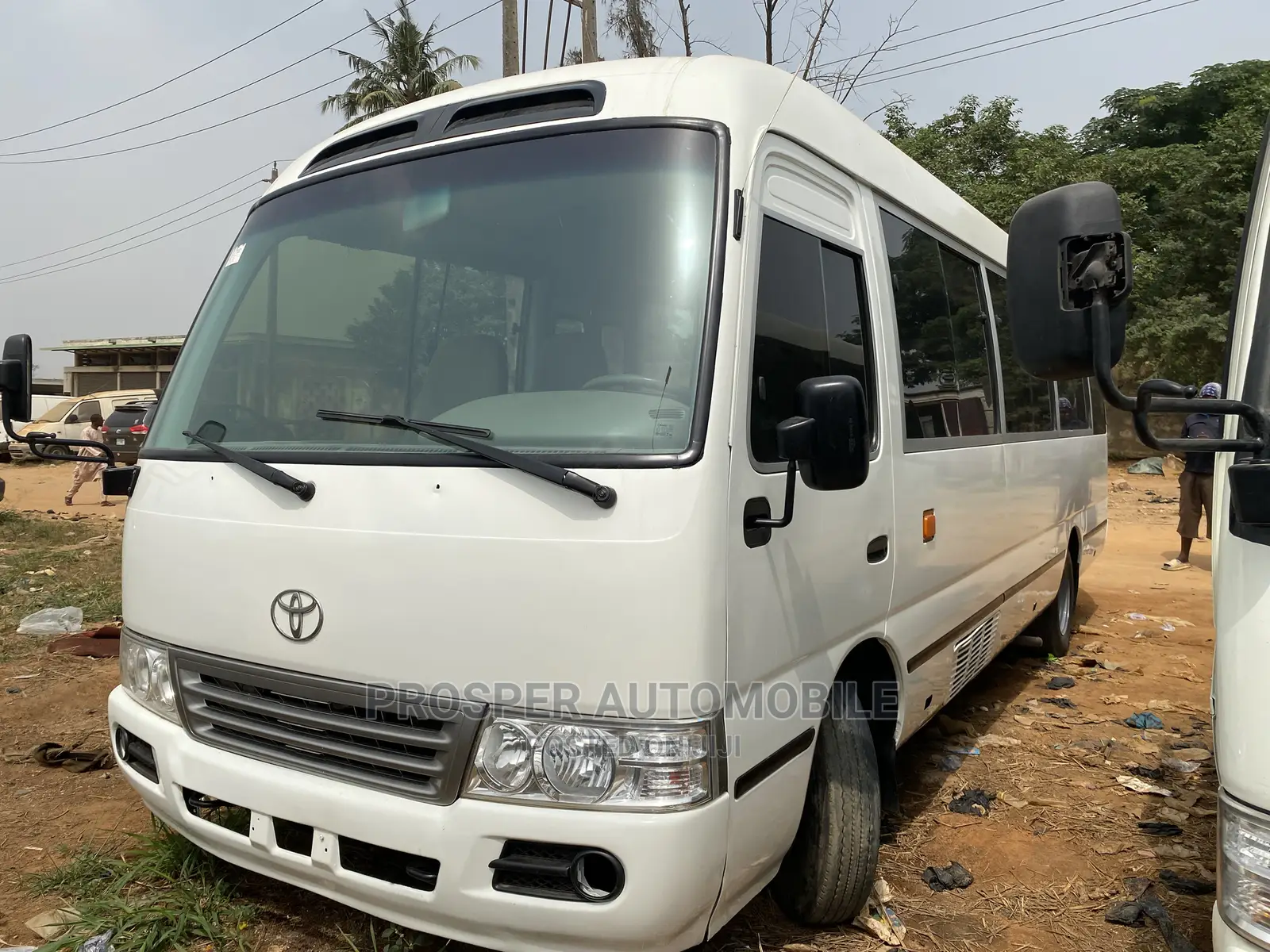 Toyota Coaster 2017 White