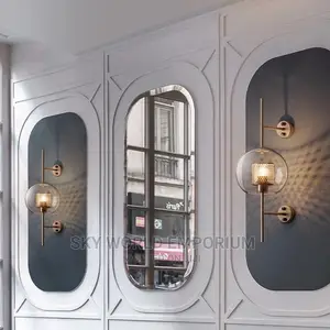 Modern Horridor Bronze Ball Light