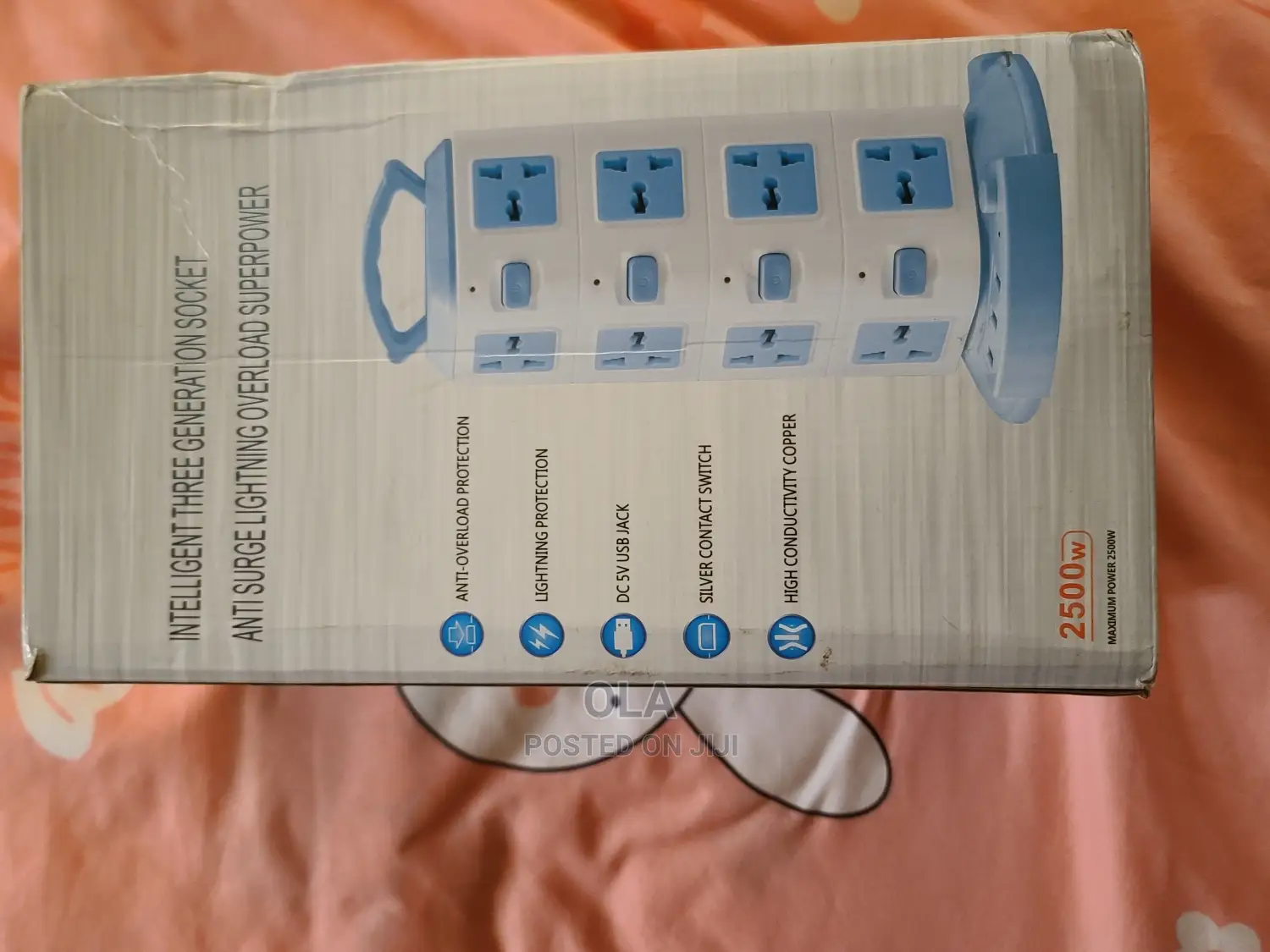 16 Port Tower Extension Socket With USB