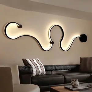 Modern LED Wall Long Line Indoor Lamps