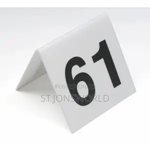 Table Numbers