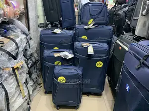 Set of Imported Leaves King Traveling Luggage With 5 Tyres