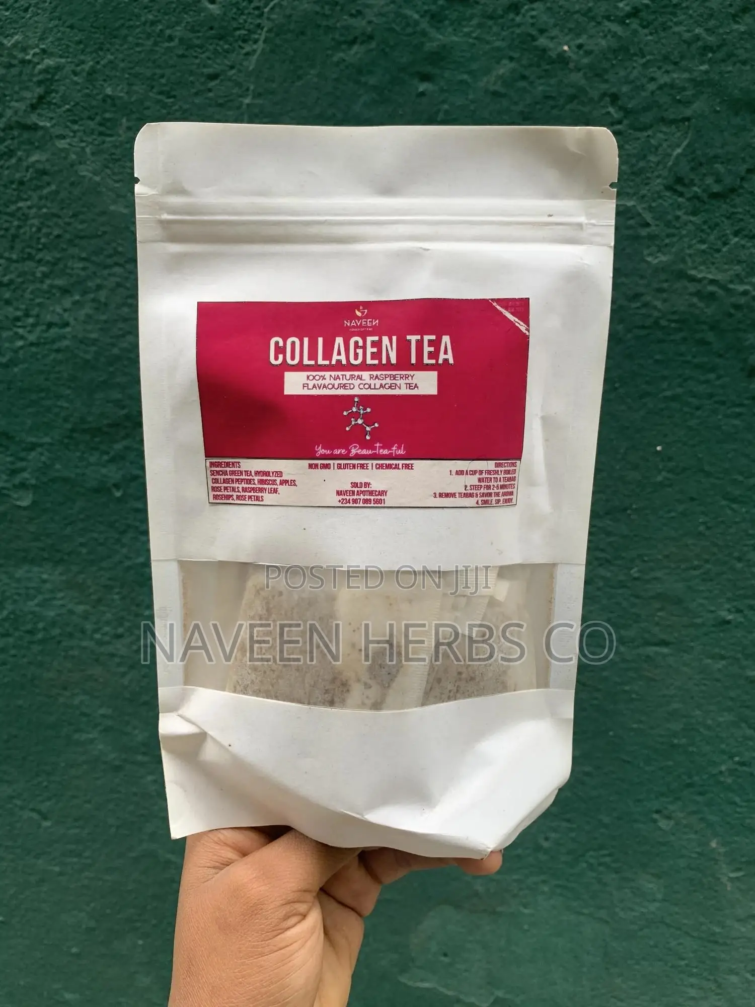 Premium Organic Collagen Tea - Natural Tea Blend