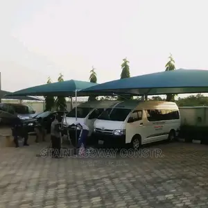 Carport for 8 Cars Combo