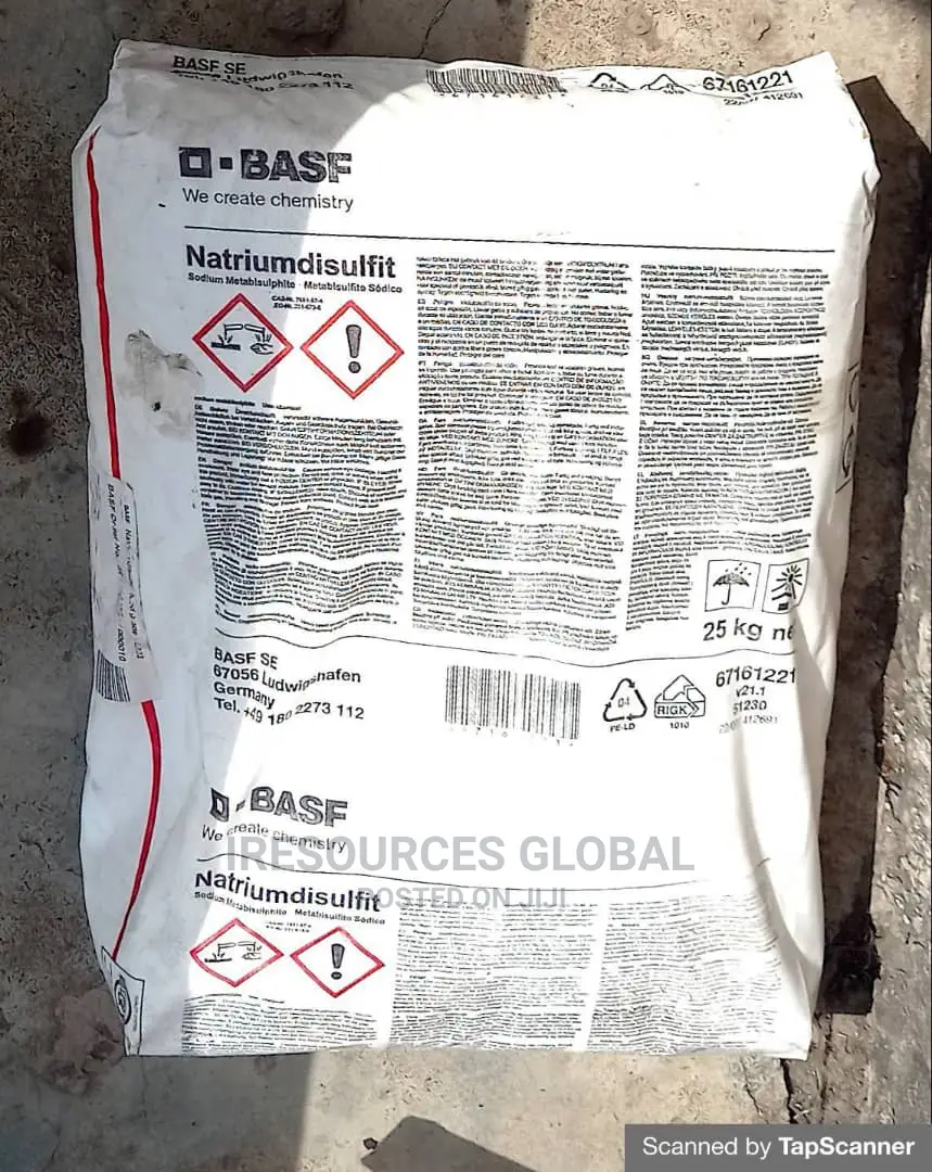Sodium Metabisulphite 25kg Germany
