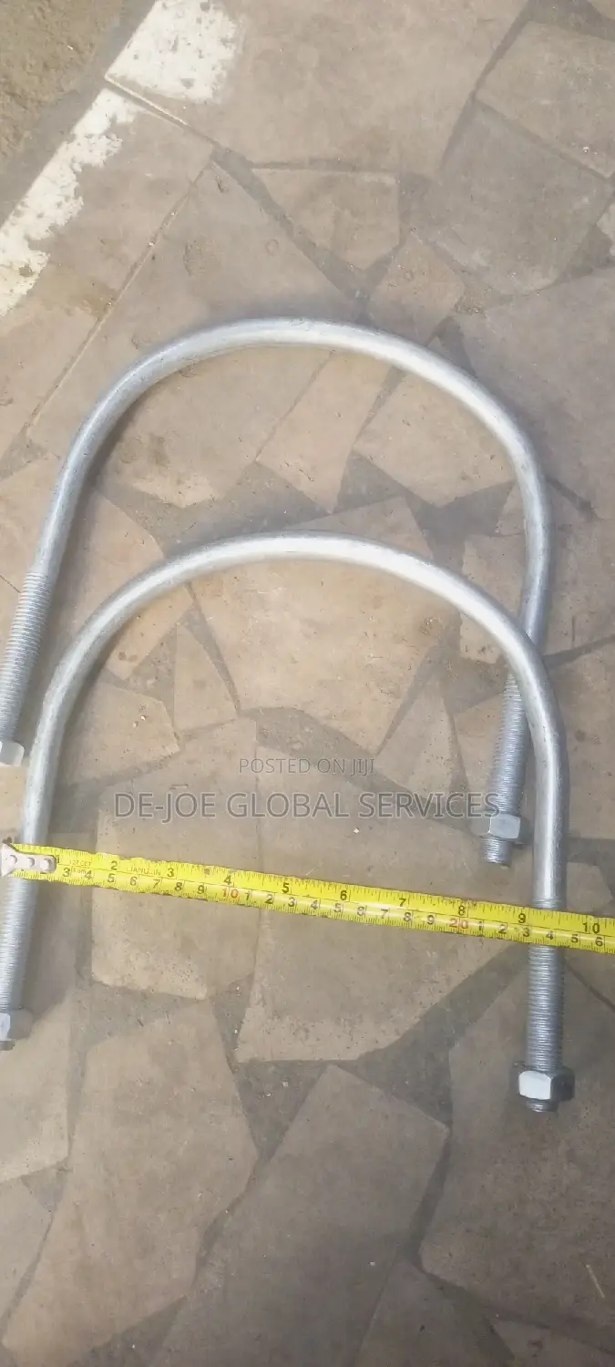 U Bolt Clamp M16 X 8" (200mm Length)