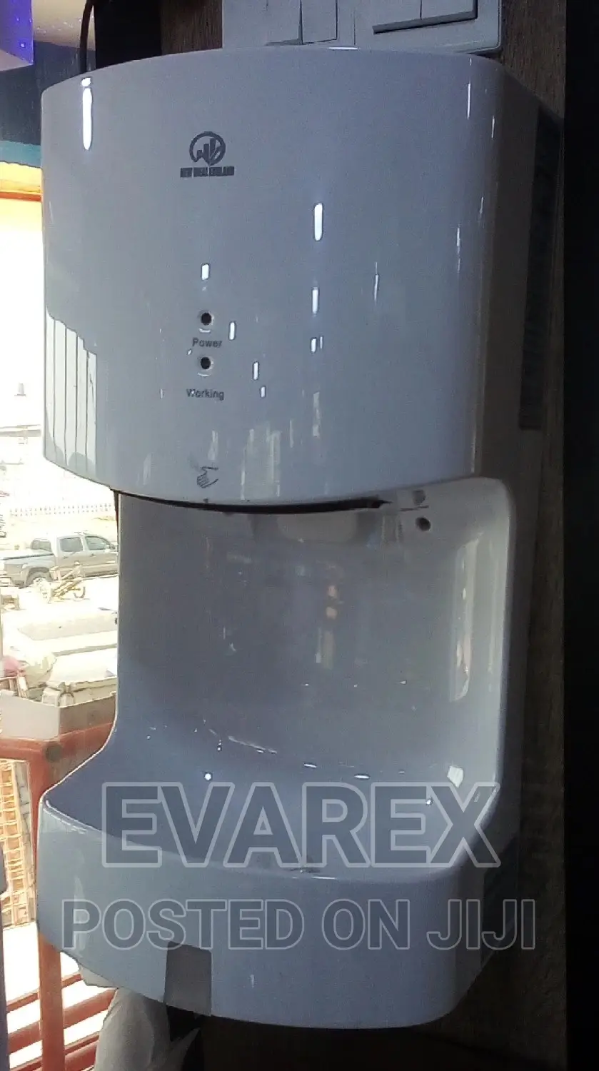 Jet White Automatic Hand Dryer