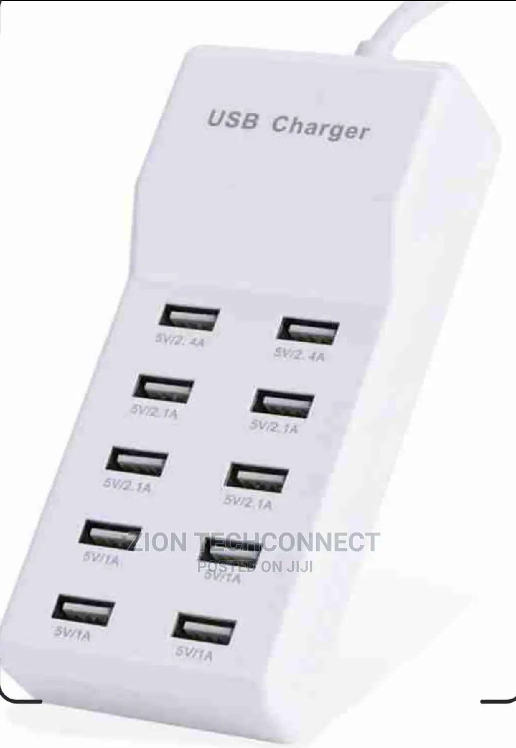 USB Power Adapter With 10 Ports for Charging
