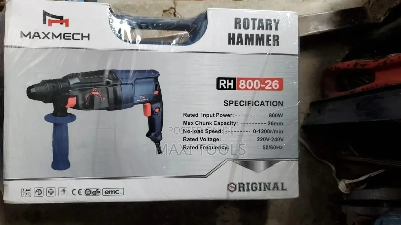 Rotary Hammer Maxmech 800_26