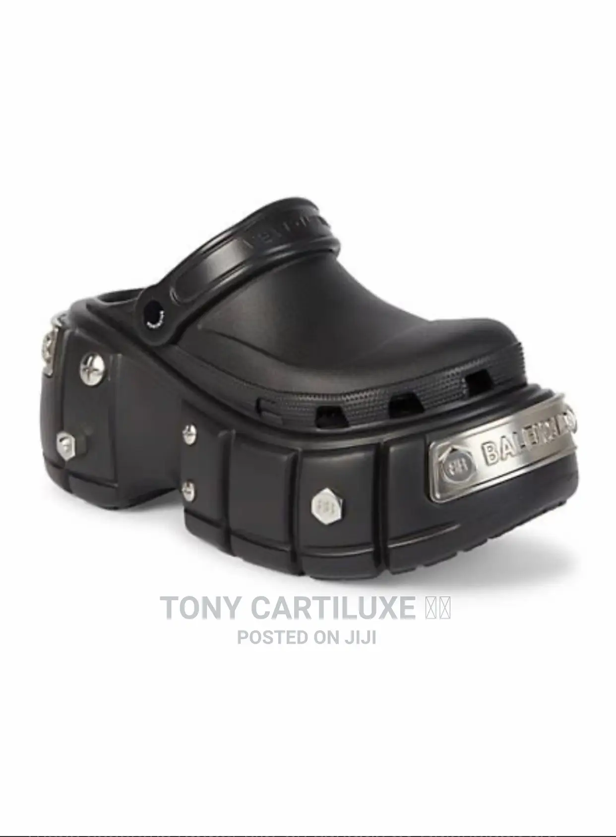 Balenciaga X Crocs Hard Sole Crocs