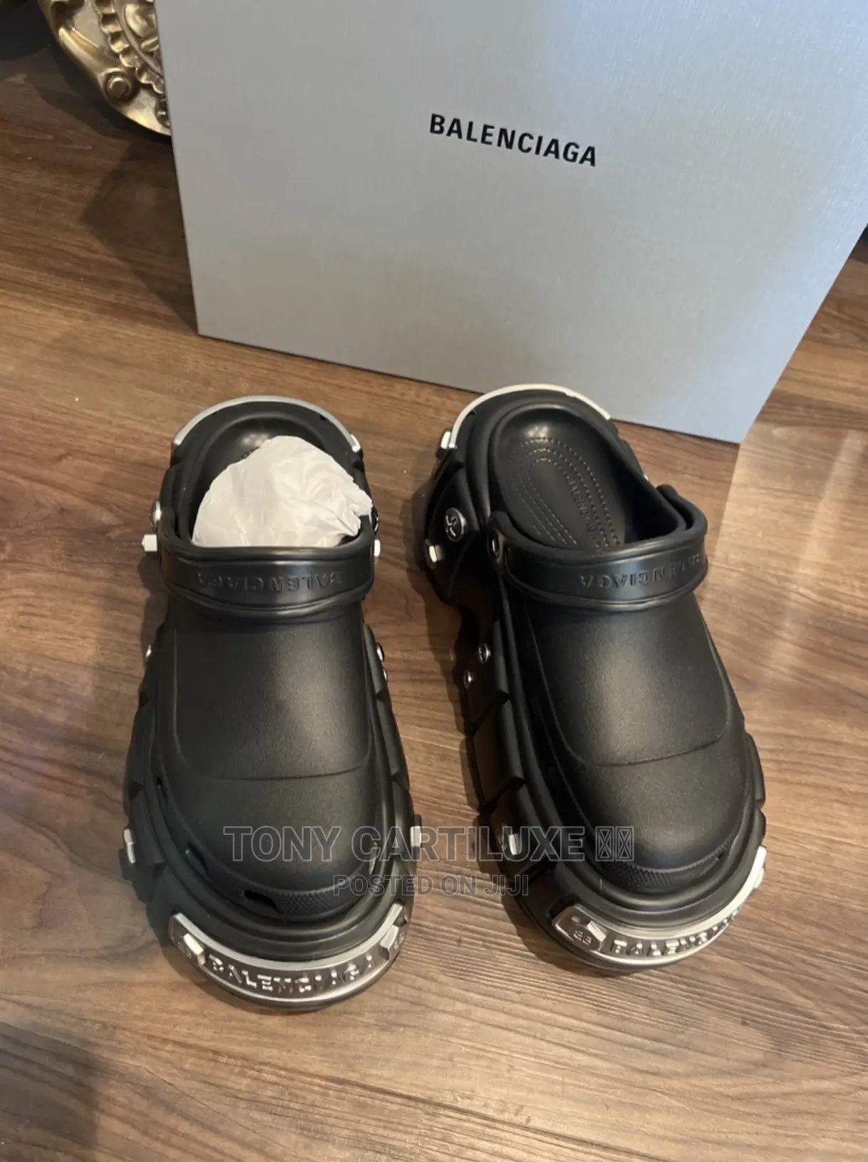 Balenciaga X Crocs Hard Sole Crocs