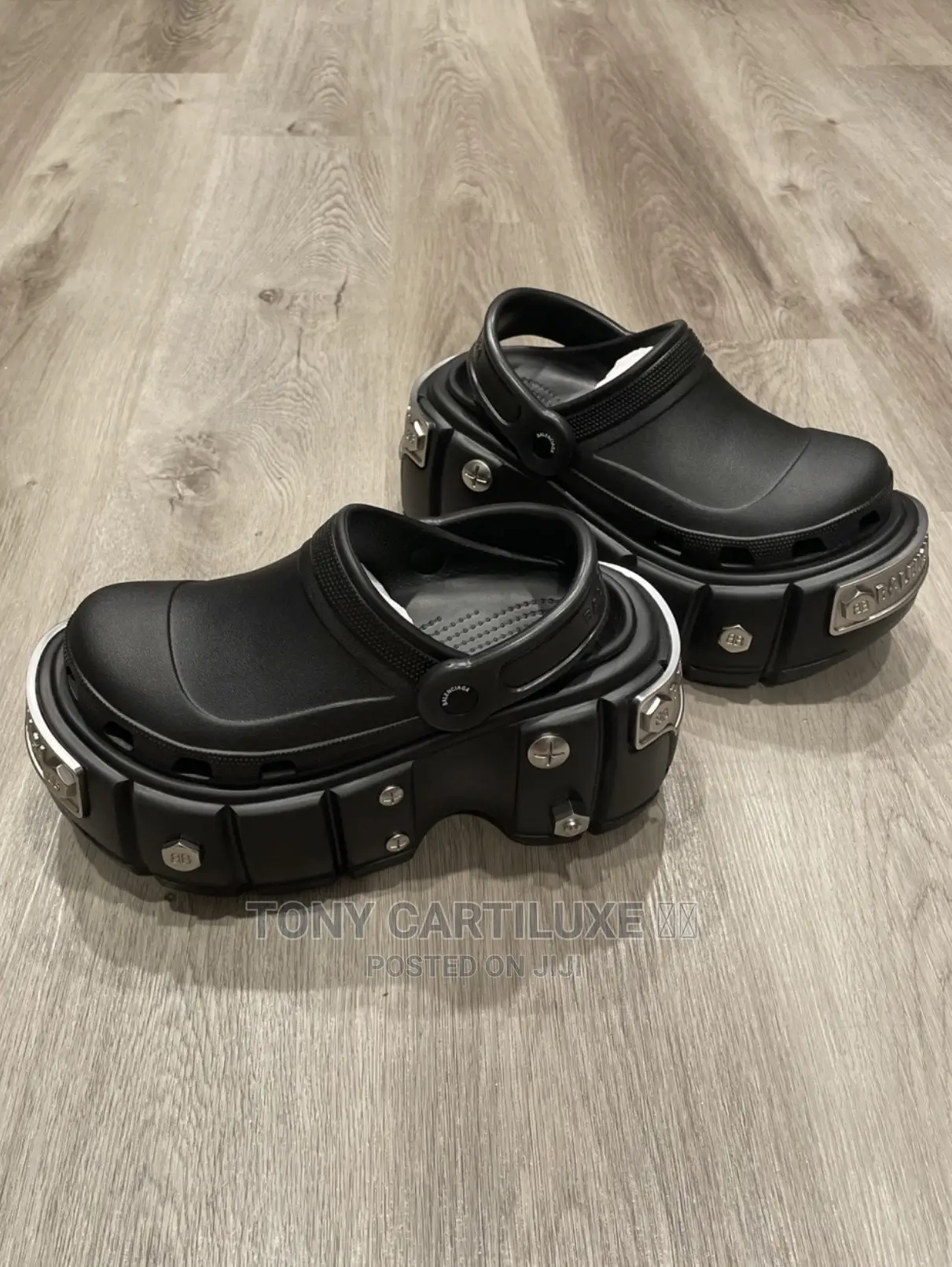 Balenciaga X Crocs Hard Sole Crocs
