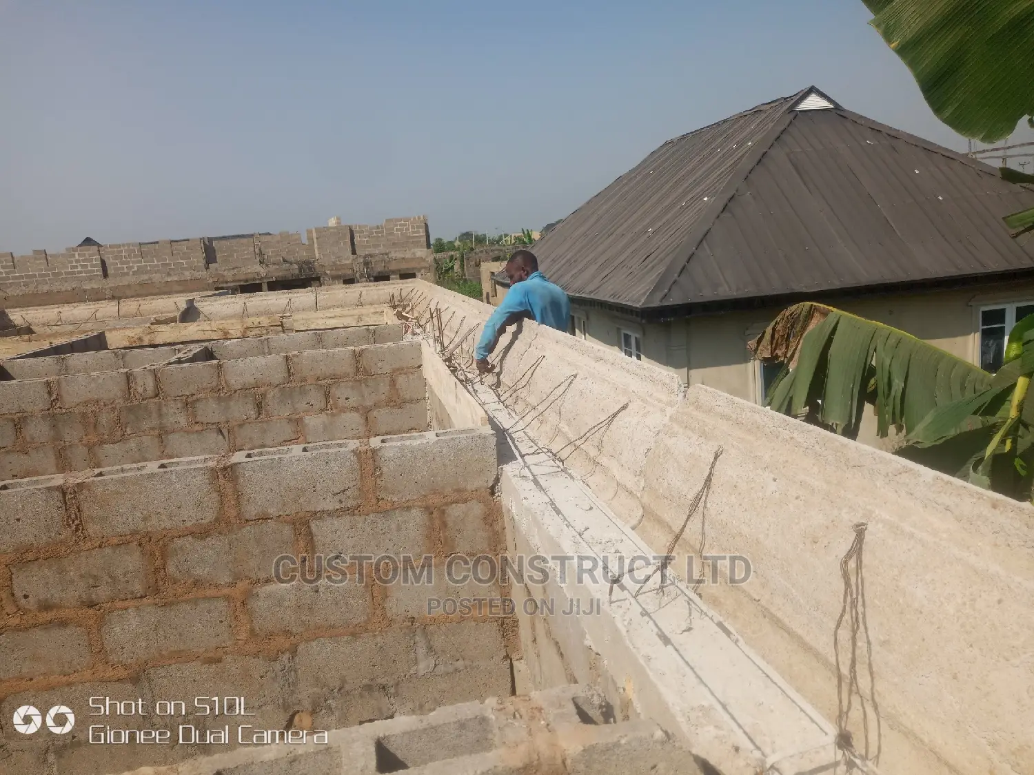 Parapet and Art Work