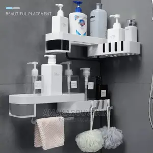 Corner Shower Rack Bathroom