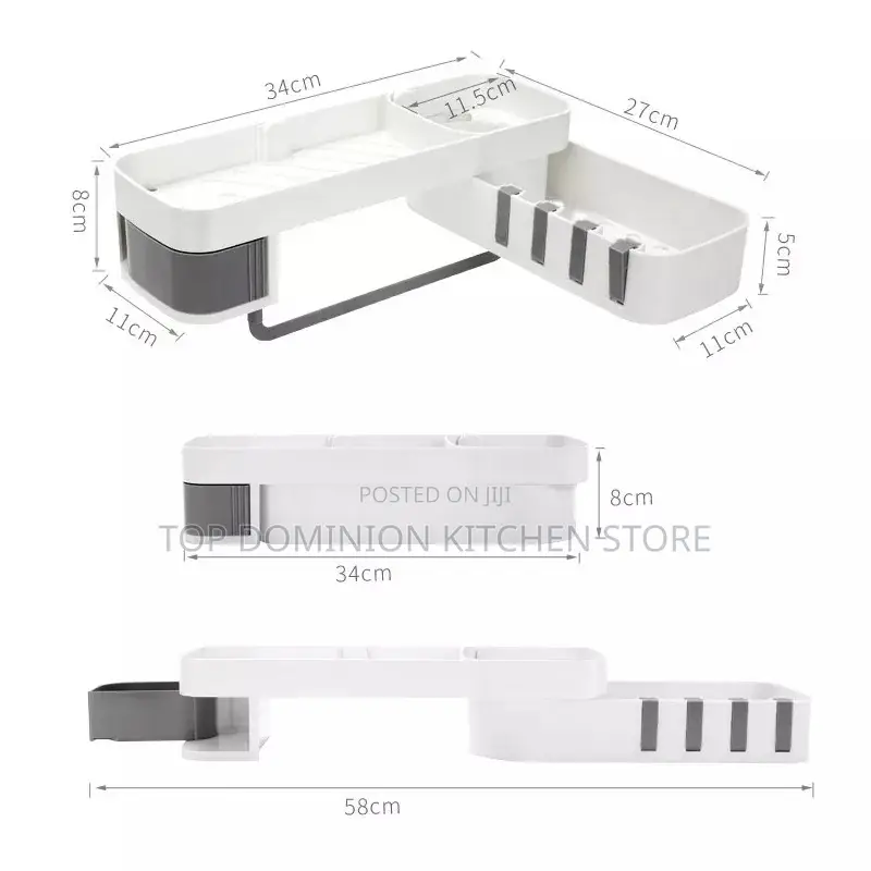 Wall-Mounted Storage Rack