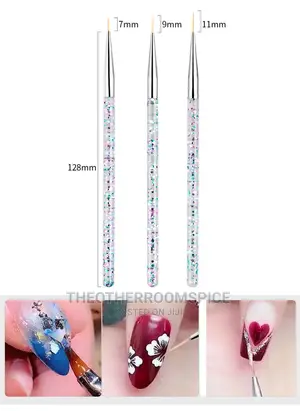 31pc Acrylic Polygel Nail Design Brush Set