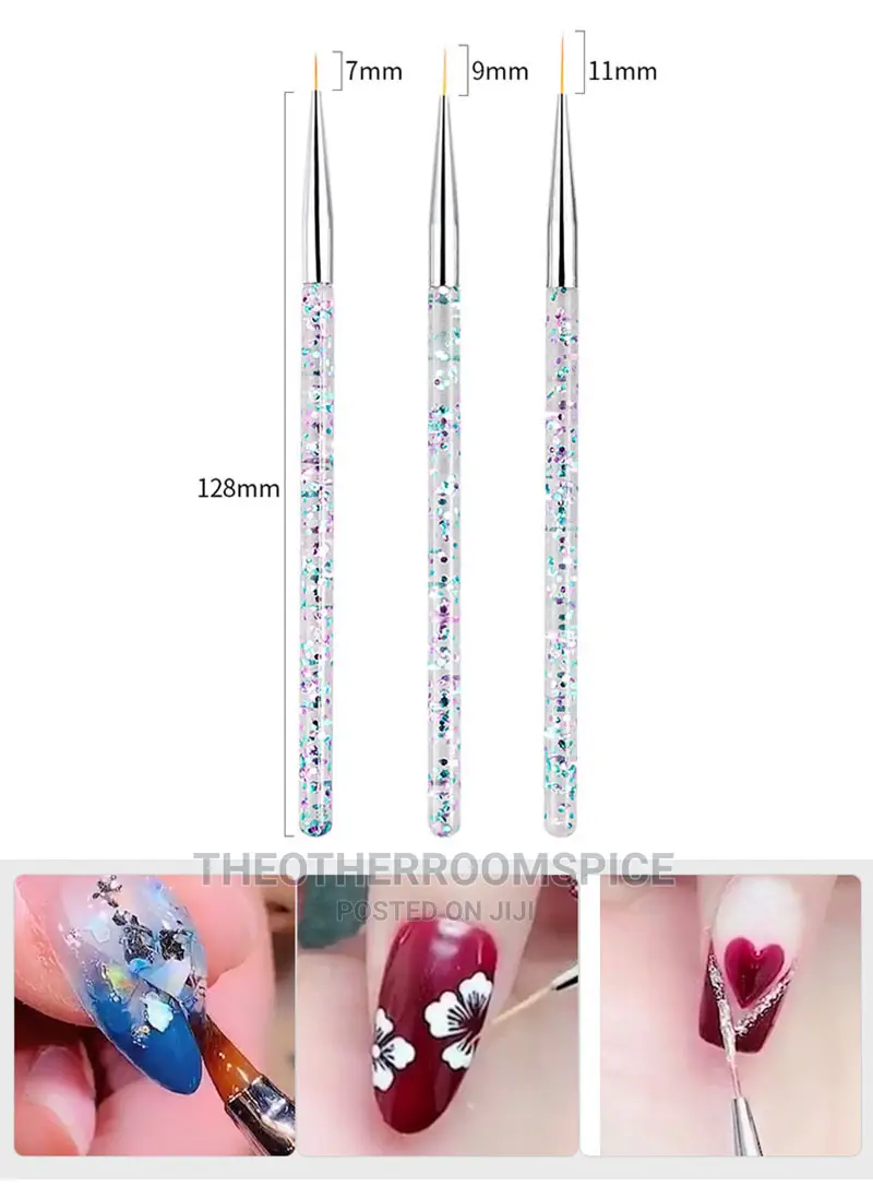 31pc Acrylic Polygel Nail Design Brush Set