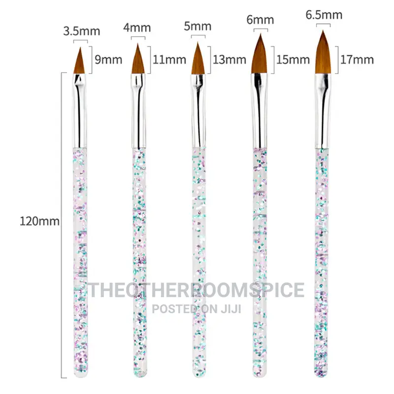 31pc Acrylic Polygel Nail Design Brush Set