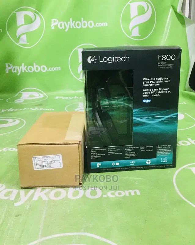 Logitech H800 Bluetooth Wireless Headset With Mic