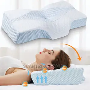 Memory Foam Pillow, Orthopedic Sleeping Pillows for Neck