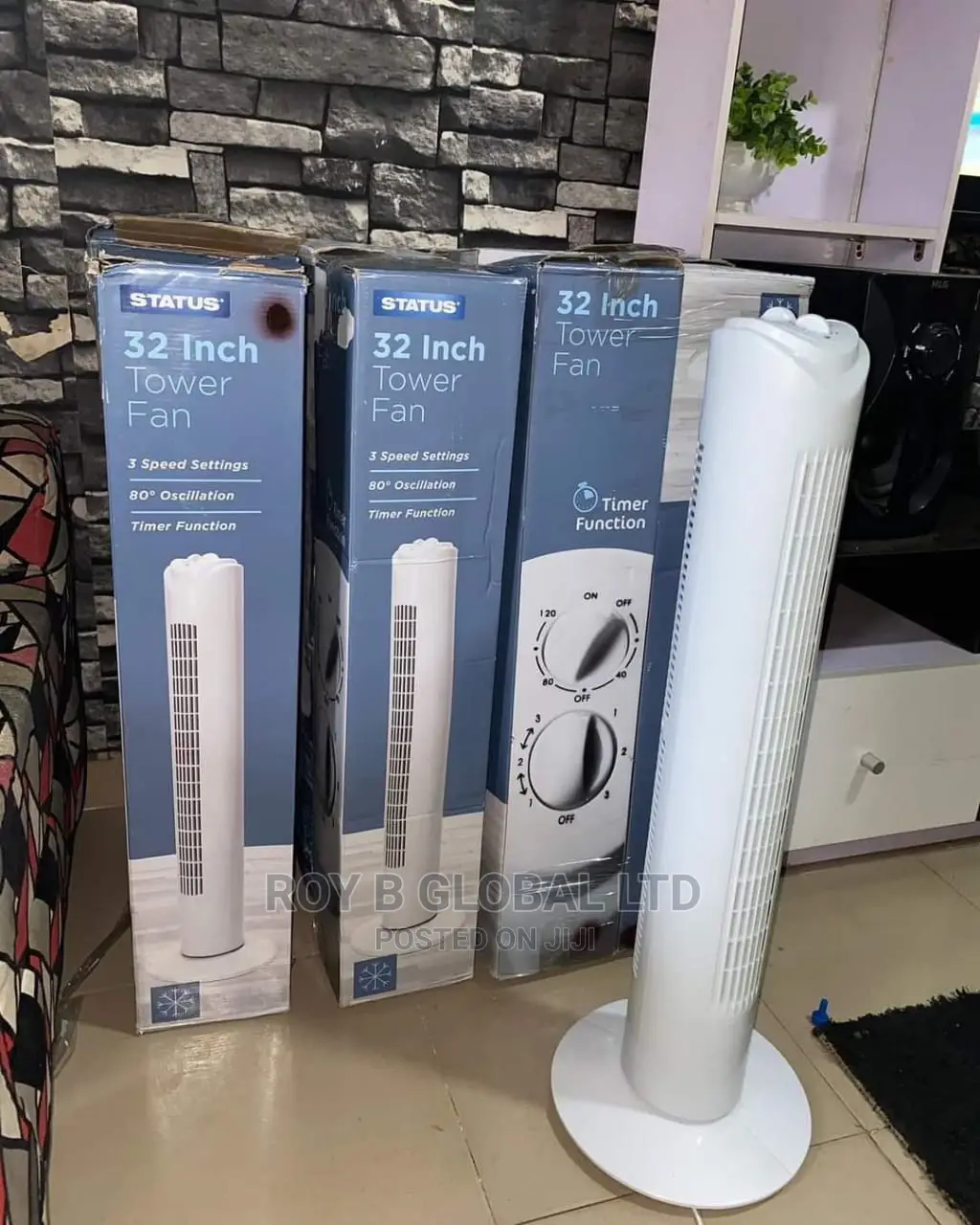 32" Tower Fan