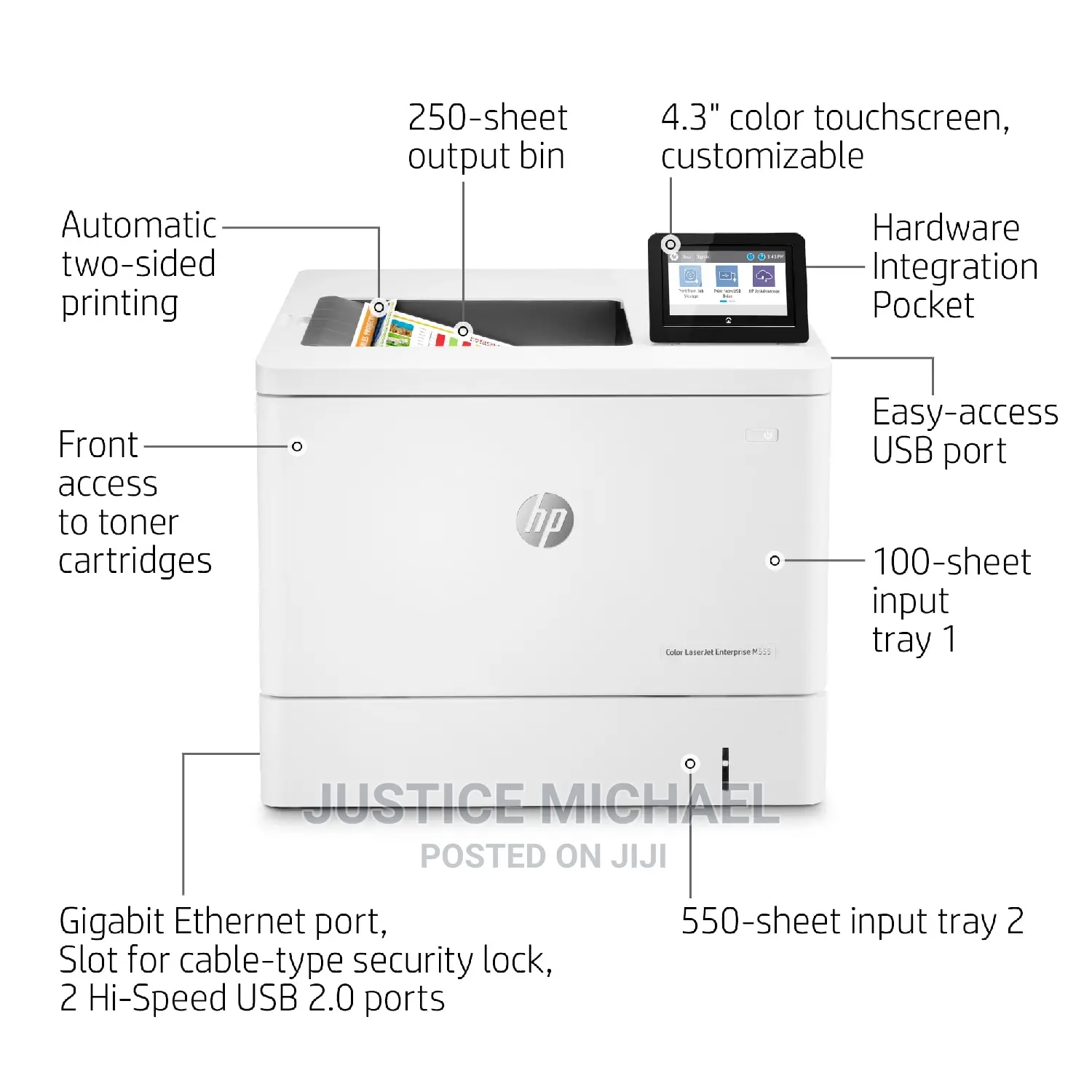 Hp Color Laserjet Ent M555dn
